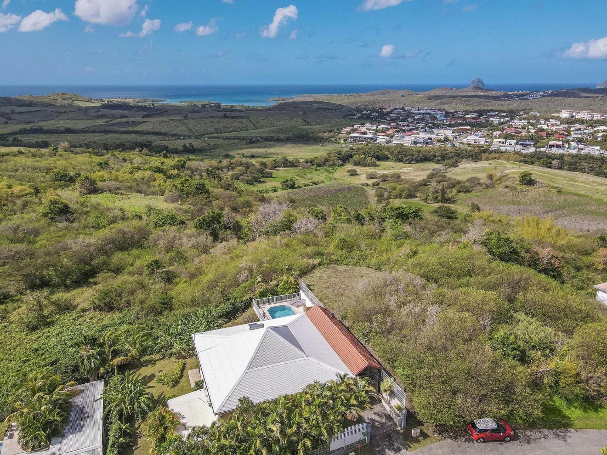 Villa Carib Turquoise : 4 Ch, Grande Piscine, Vue Sur Sainte-Lucie Riviere-Salee Exteriér fotografie